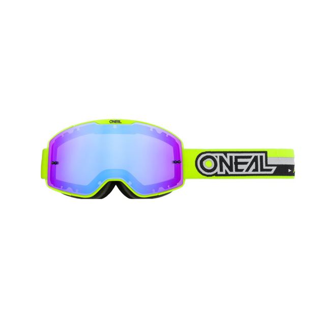 Picture of ONEAL B-20 GOGGLE PROXY NEON YELLOW/BLACK - GRAY